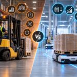 Rentabilidad de robots AMR frente a carretillas