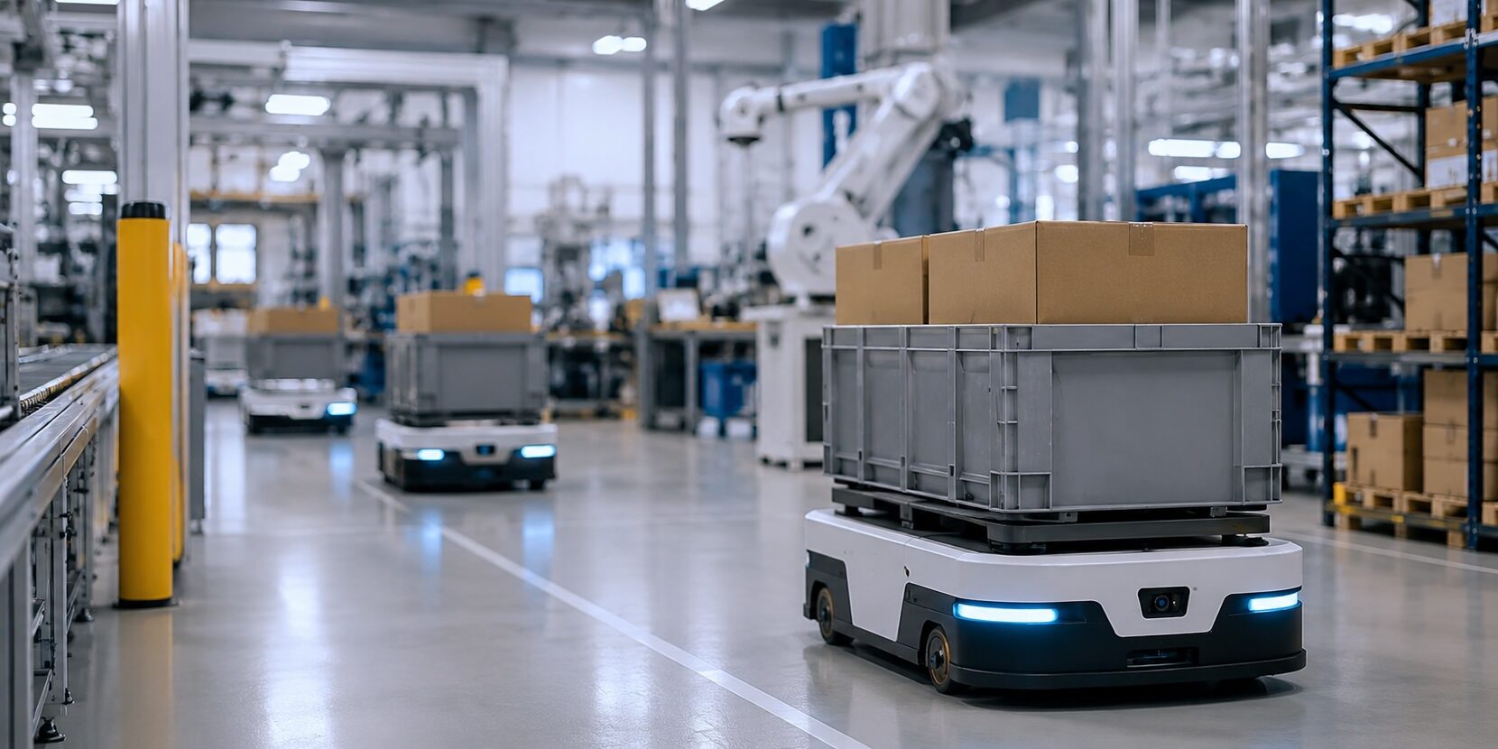 Integrador robots AMR - Tomec