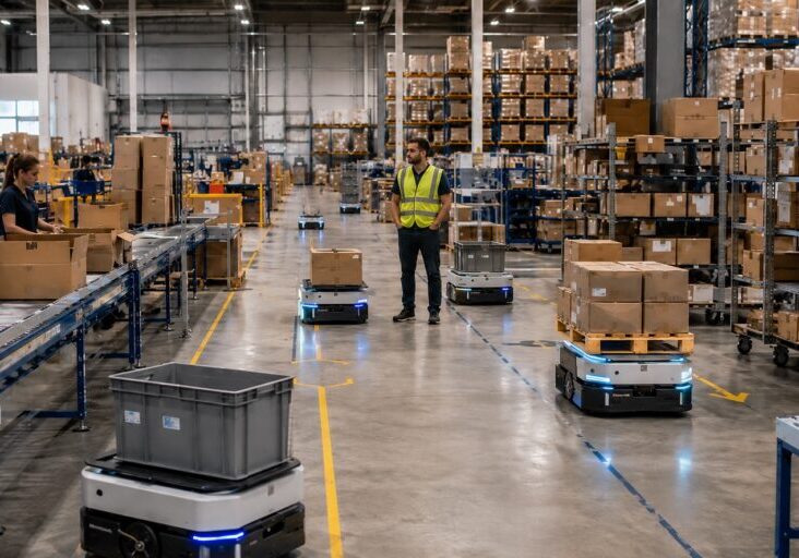 Procesos Logísticos para Robotizar con AMR