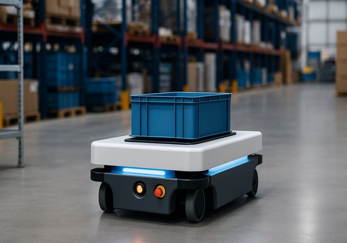 Robots Móviles Autónomos AMR para almacenes