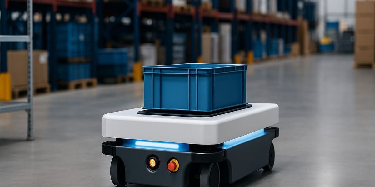 Robots Móviles Autónomos AMR para almacenes